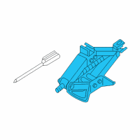 OEM 2011 Nissan Maxima Jack Complete Diagram - 99550-JA00A