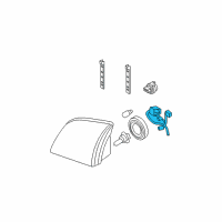 OEM Mercury Mountaineer Harness Diagram - 1L2Z-14A408-EA