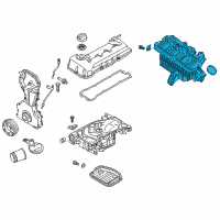 OEM 2014 Nissan Altima Manifold-Intake Diagram - 14001-3TA1E