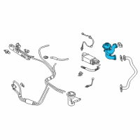 OEM 1998 Lexus ES300 Valve Assembly, E.G.R Diagram - 25620-20030