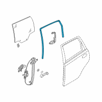 OEM Chevrolet Aveo Run Channel Diagram - 95980741