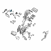 OEM Hyundai Veracruz Mode Actuator Diagram - 97154-3J000