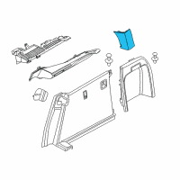 OEM 2016 BMW X6 Cover, Column D, Right Diagram - 51-47-7-326-456