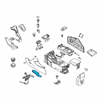 OEM 2012 Ford Focus Boot Diagram - CV6Z-2404-CB