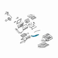 OEM 2003 Pontiac Grand Am Core Asm, Heater Diagram - 89018432