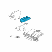 OEM 2004 Ford E-350 Super Duty CONTROL UNIT Diagram - YC3Z-12B533-AC