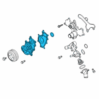 OEM 2018 Ford F-150 Water Pump Diagram - BR3Z-8501-Q