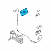 OEM 2013 Ford F-250 Super Duty Module Diagram - DA5Z-14D212-KA