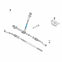 OEM 2016 Hyundai Santa Fe Sport Pinion Assembly-Steering Gear Box Diagram - 56511-4Z900