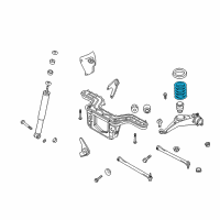 OEM 2008 Ford Escape Coil Spring Diagram - 8L8Z-5560-A