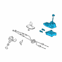 OEM Buick Regal Shifter Diagram - 55486394