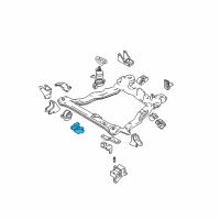 OEM 2006 Hyundai Tiburon Bracket Assembly-Transmission Support, Upper Diagram - 45215-39650