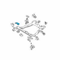 OEM 2003 Hyundai Elantra Bracket Assembly-TRANSAXLE Mounting, Lower Diagram - 45222-39650