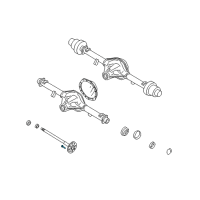 OEM 1994 Chevrolet K1500 Stud, Rear Wheel Diagram - 12338040