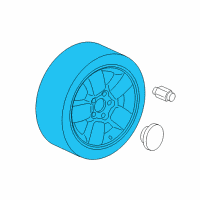 OEM 2006 Jeep Grand Cherokee Aluminum Wheel Diagram - 5HT52SZ0AB