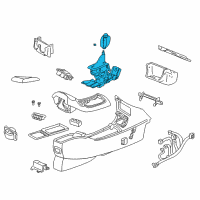 OEM Buick Regal Shifter Diagram - 10328920