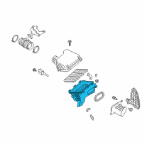 OEM 2016 Nissan Titan XD Cover Lower Diagram - 16528-EZ31B