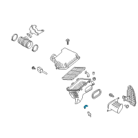 OEM 2019 Nissan NV2500 Mounting Rubber Diagram - 16557-EZ31A