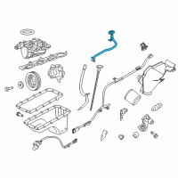 OEM Ford F-150 Heritage Oil Pipe Diagram - 3L3Z-6622-AB