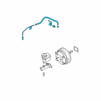 OEM 2008 Hyundai Sonata Hose Assembly-Brake Booster Vacuum Diagram - 59130-3K100