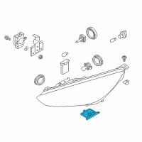 OEM 2018 Ford Focus Ballast Diagram - F1EZ-13C170-A