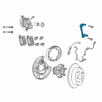 OEM 2015 Jeep Compass Adapter-Disc Brake CALIPER Diagram - 5191291AA