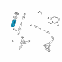 OEM 2004 Ford F-150 Heritage Coil Spring Diagram - 8L3Z-5310-R