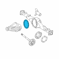 OEM Toyota Carrier Housing Gasket Diagram - 42181-60130