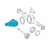 OEM Toyota Carrier Assembly Diagram - 41110-35A70