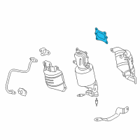 OEM 2016 Honda Odyssey Gasket, Exhaust Chamber Diagram - 18115-5G0-A01