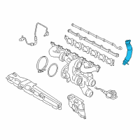 OEM 2019 BMW 440i xDrive Oil Return Line Diagram - 11-42-7-643-176