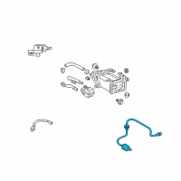 OEM 2009 Lexus GS460 Sensor, Oxygen Diagram - 89465-30790