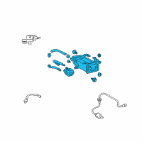 OEM 2010 Lexus GS350 Fuel Canister Diagram - 77740-30360