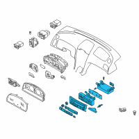 OEM Infiniti I35 Control Assembly Diagram - 27500-5Y811