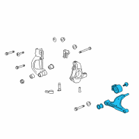 OEM 2016 Cadillac XTS Lower Control Arm Diagram - 84008850