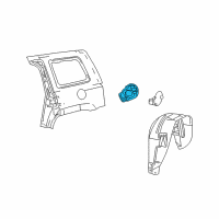 OEM Jeep Housing-Fuel Filler Diagram - 5160197AD