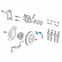 OEM 2019 Jeep Cherokee Line-Brake Diagram - 68200196AD