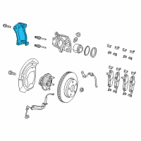 OEM Jeep Adapter-Disc Brake CALIPER Diagram - 68212013AA