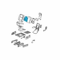 OEM 2005 Saturn Relay Seat Heater Diagram - 89043116