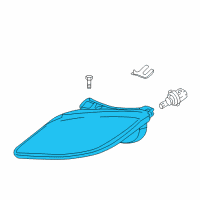 OEM 2004 Pontiac Sunfire Composite Assembly Diagram - 22713668