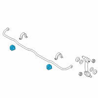 OEM Hyundai Bush-Stabilizer Bar Diagram - 55513-2B400