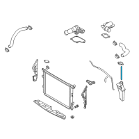 OEM Hyundai Genesis Coupe Gauge-Level Diagram - 25444-3M000