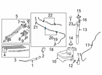 OEM Toyota Joint Diagram - SU003-08514