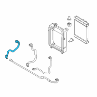 OEM BMW X5 Hose, Auxiliary Radiator-Thermostat Diagram - 17-12-8-601-169