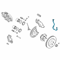 OEM 2004 Dodge Ram 1500 Line-Brake Diagram - 52121290AC