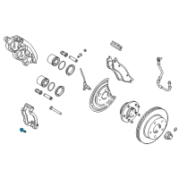 OEM 2008 Dodge Durango Bolt-HEXAGON Head Lock Diagram - 6506599AA