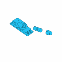OEM 2004 BMW Z4 Registration Plate Lamp Diagram - 63-26-7-165-735