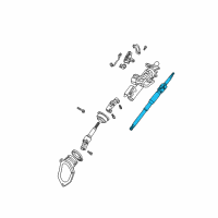 OEM 2002 Lexus ES300 Shaft Assy, Steering Main Diagram - 45210-33110