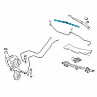 OEM Buick Envision Front Blade Diagram - 84580859