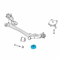 OEM Ford Bumper Diagram - JX6Z-3020-A